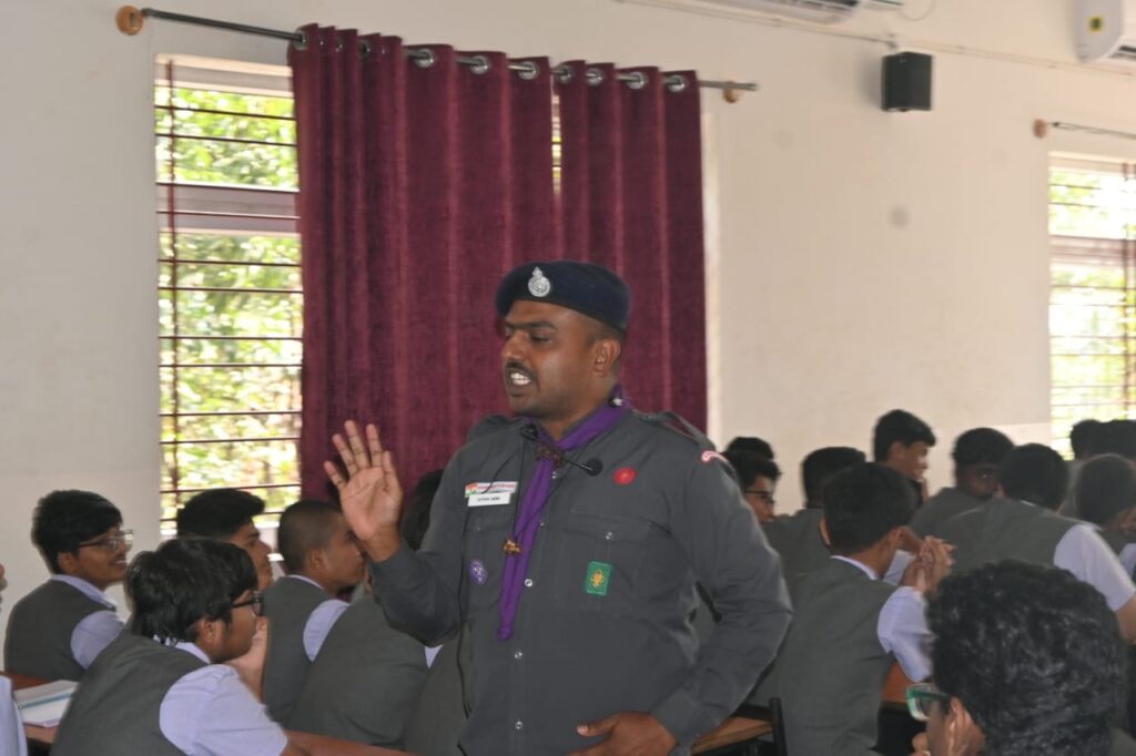 Bharat Scouts and Guides Unit Inauguration